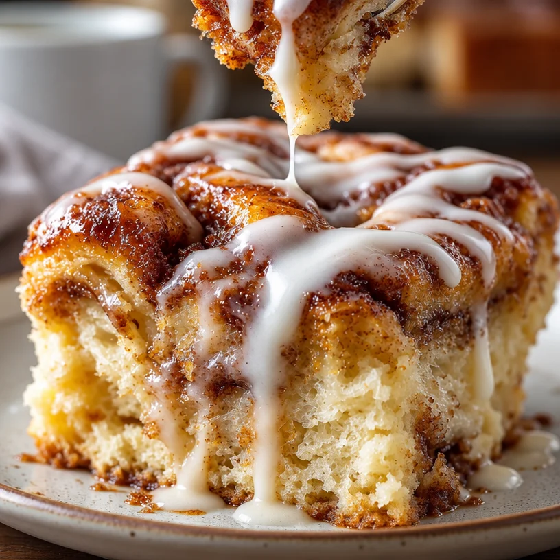 Ultimate Cinnabon Cinnamon Roll Cake Recipe