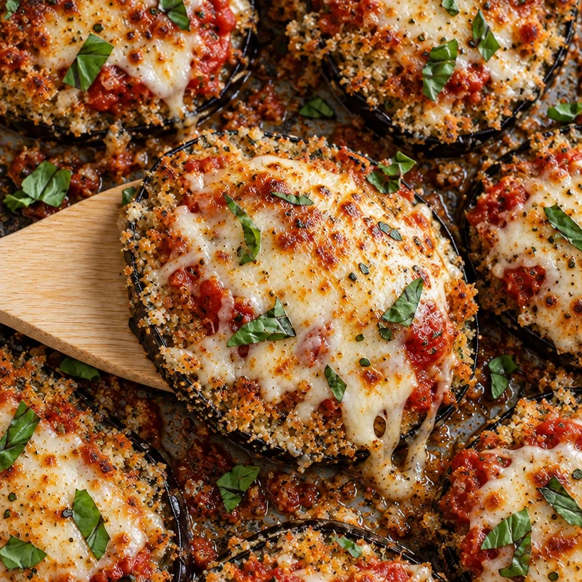 Ultimate Easy Sheet Pan Eggplant Parmesan Recipe