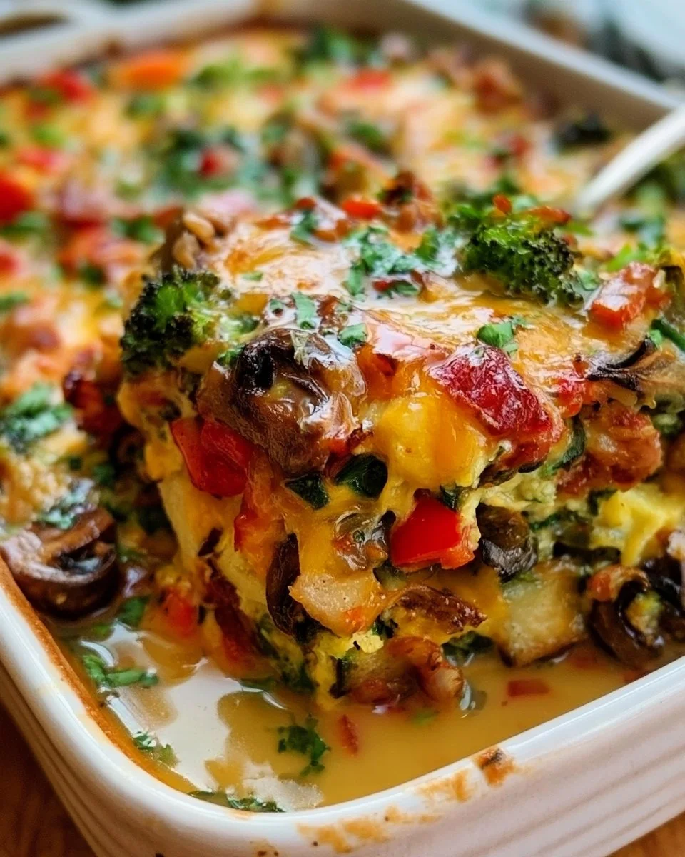 Vegetable-Packed Breakfast Casserole