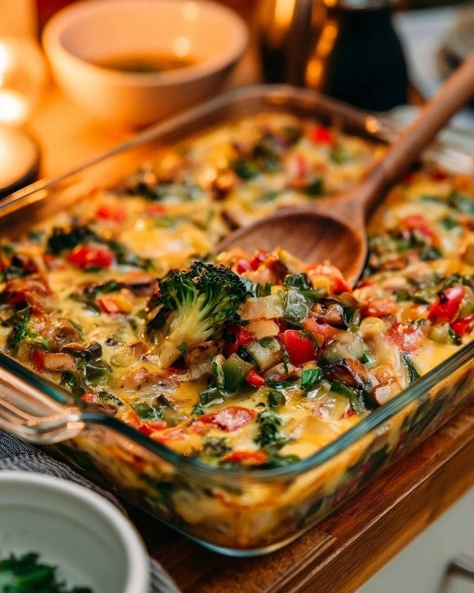 Vegetable-Packed Breakfast Casserole